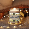 All is well! Candle Inspirational quote