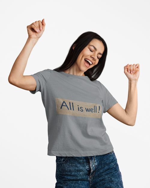 All is well! Inspirational Unisex t-shirt