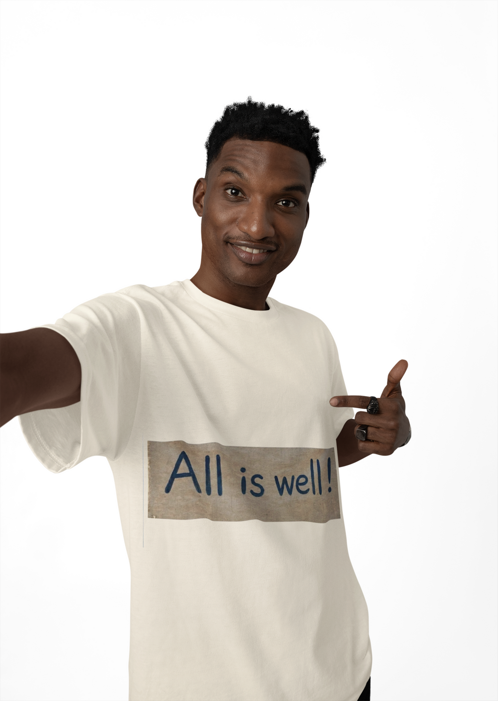 All is well! Inspirational Unisex t-shirt