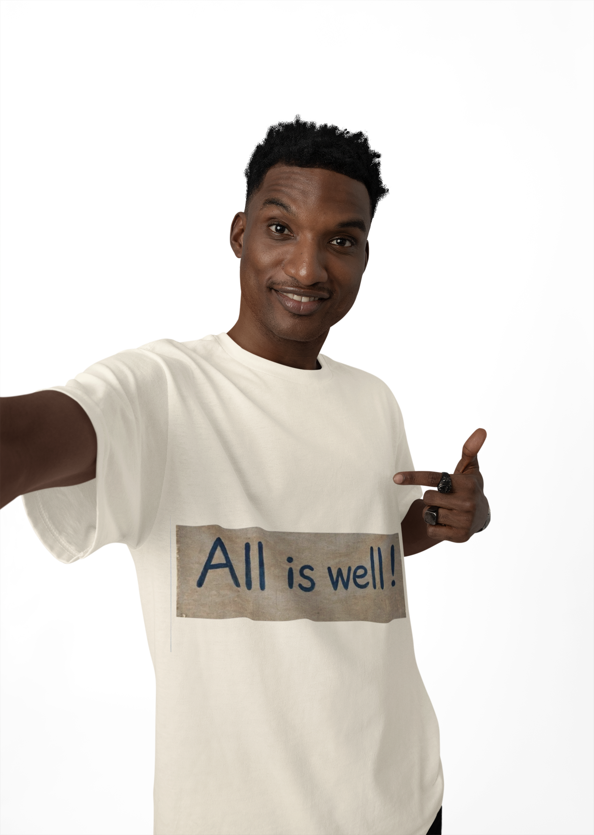 All is well! Inspirational Unisex t-shirt